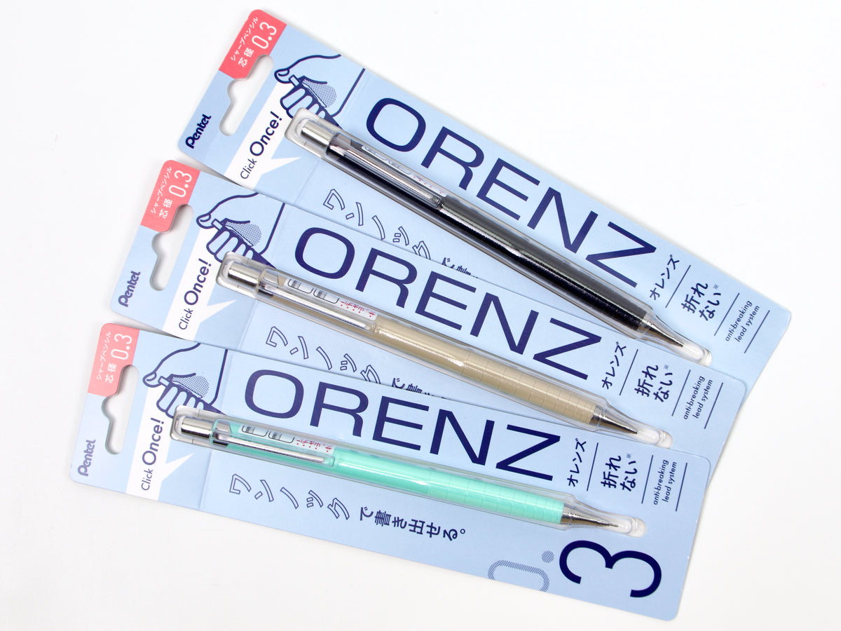 Pentel Orenz (New Colors)