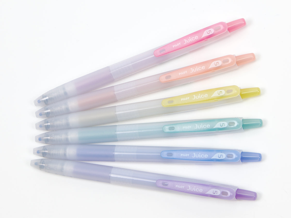 Juego de colores en tonos apagados de Pilot Juice