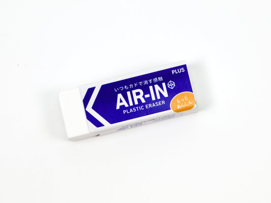 Plus Air-In Plastic Eraser