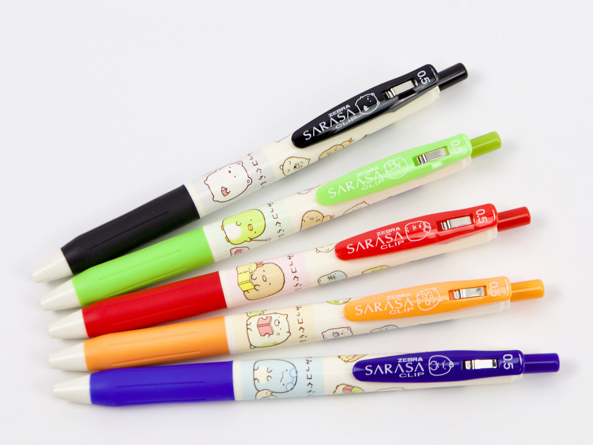 Sumikko Gurashi Sarasa Clip 5 Color Set LTD
