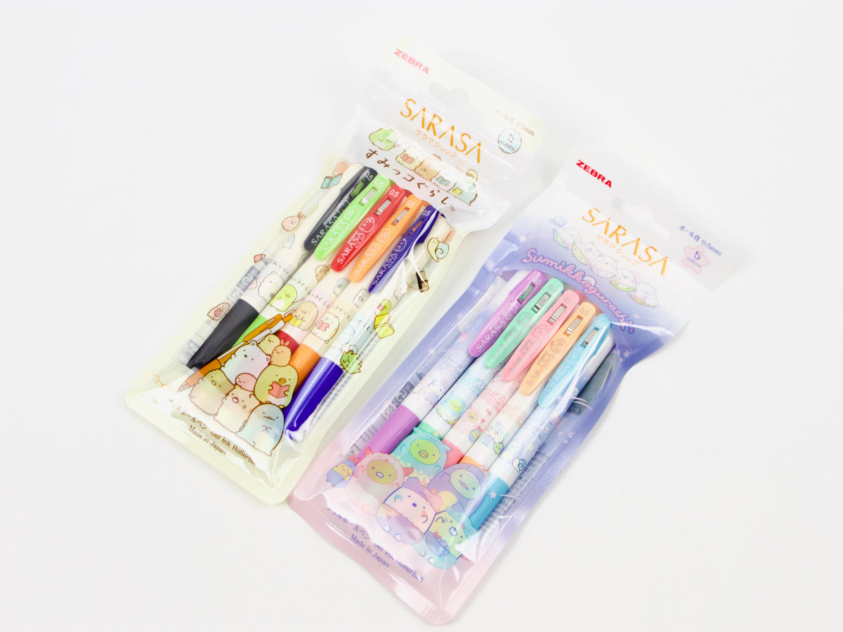 Sumikko Gurashi Sarasa Clip 5 Color Set LTD
