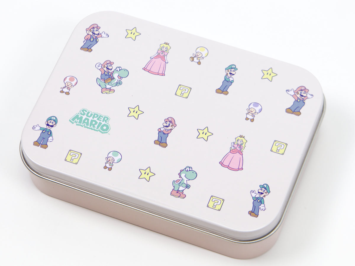 Super Mario Tin with Memo Paper