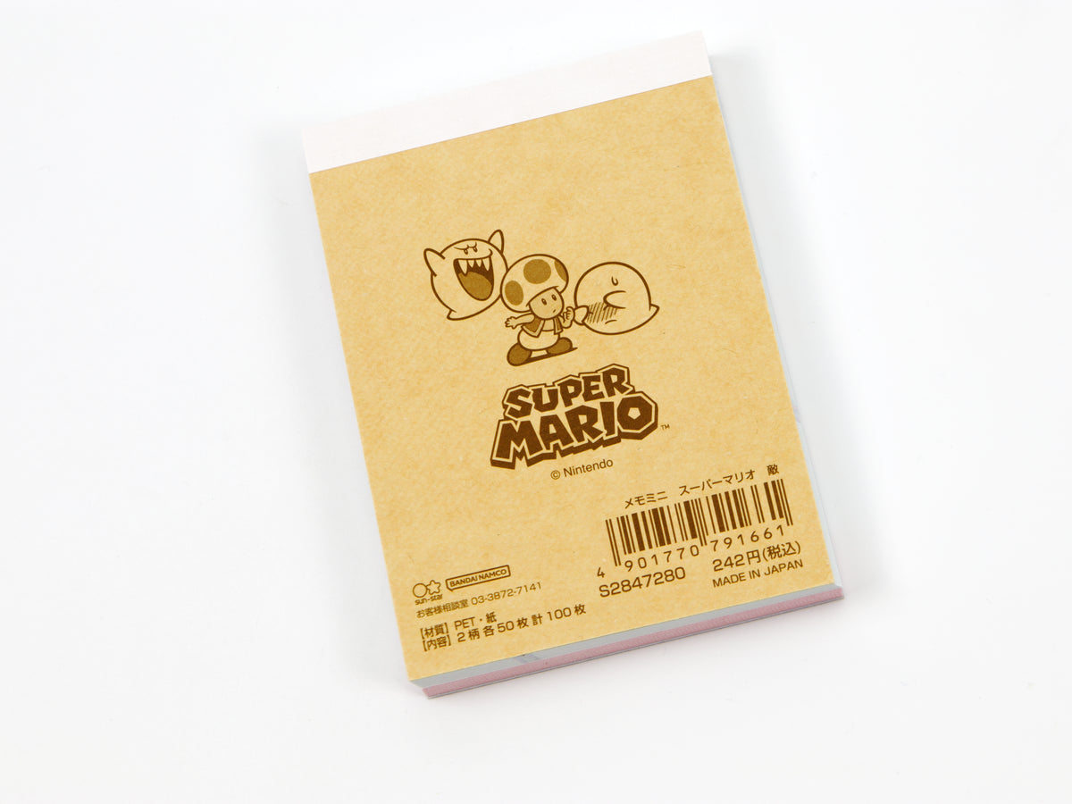 Super Mario Mini Memo Notepad
