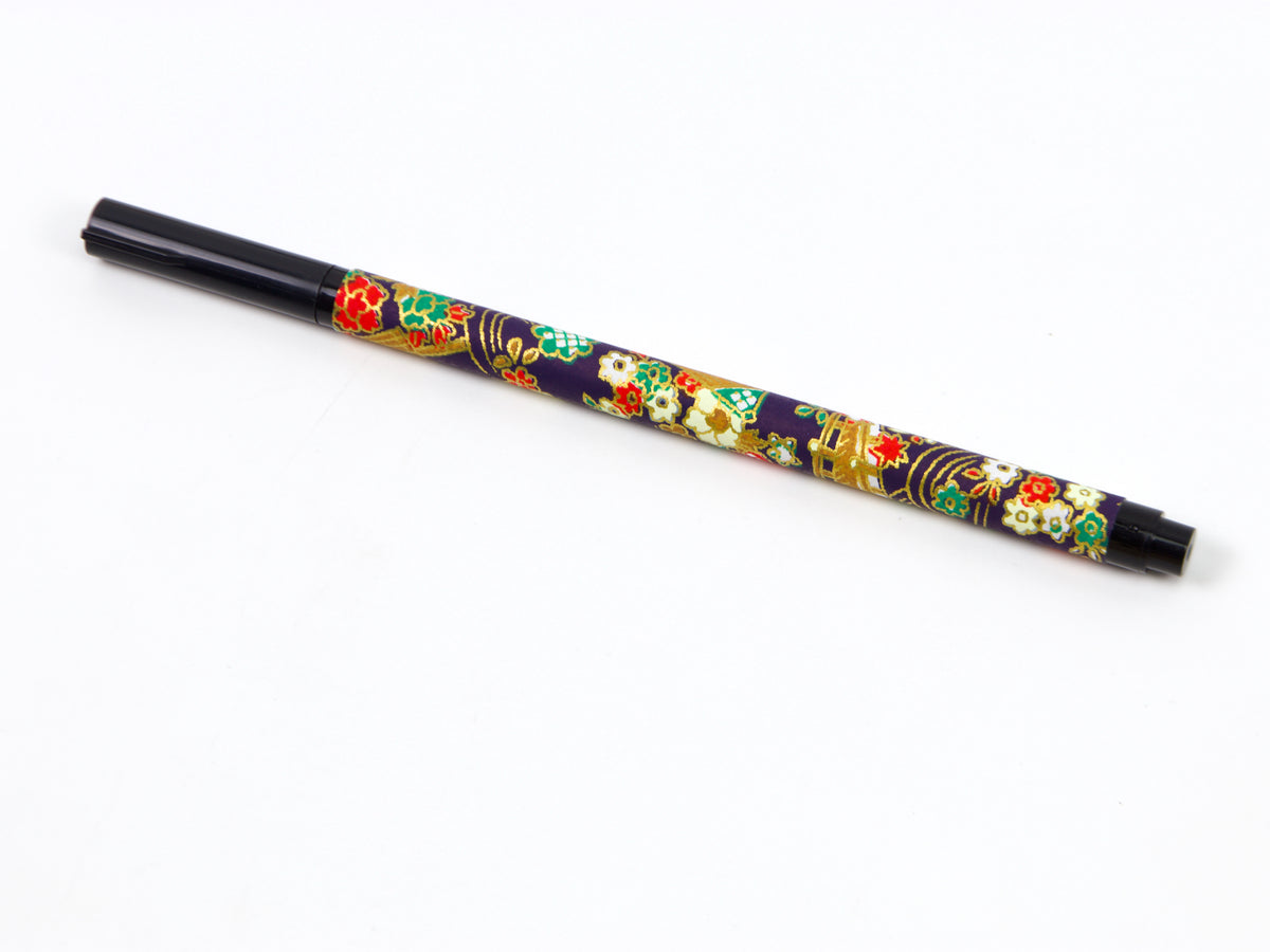 Teranishi Magic Washi-Wrapped Brush-Style Pen