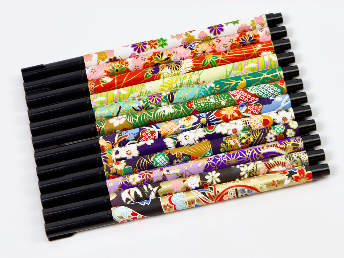 Teranishi Magic Washi-Wrapped Brush-Style Pen