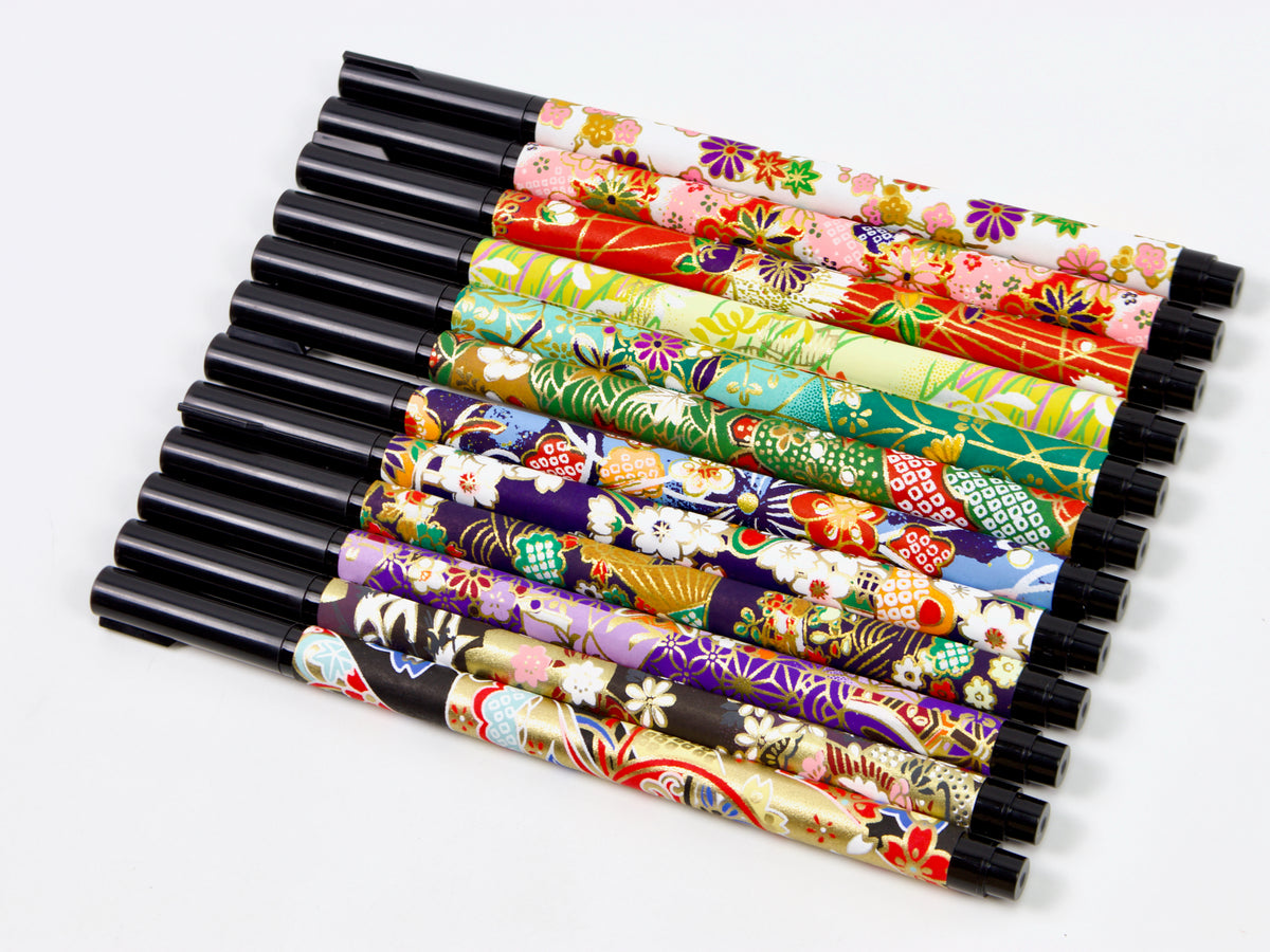 Teranishi Magic Washi-Wrapped Brush-Style Pen