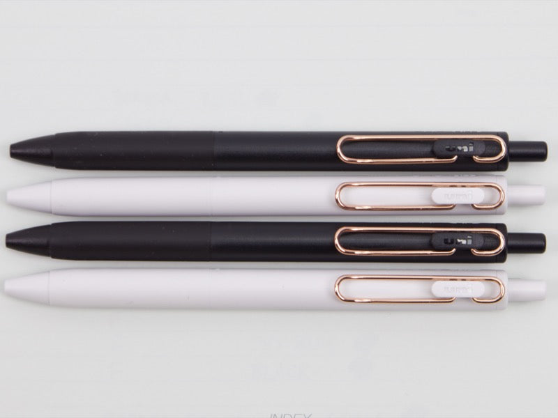 Clip Uniball One en oro rosa