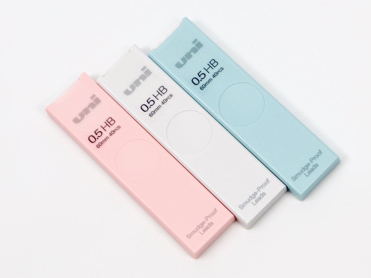 Estuche de color recargable con minas a prueba de manchas Uni