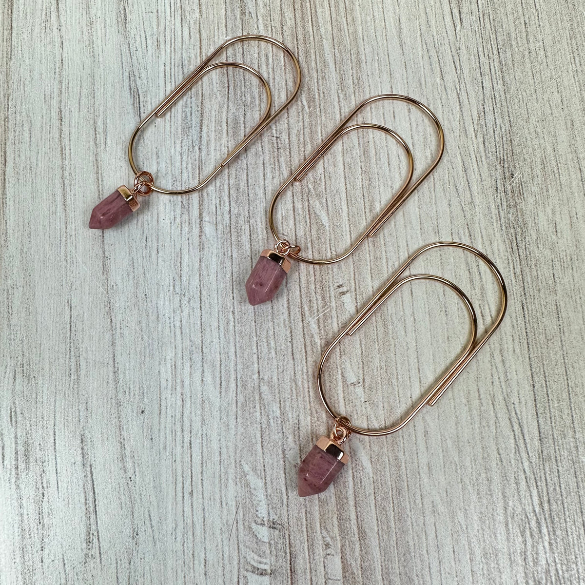 Good Witch Rhodonite Planner Charm
