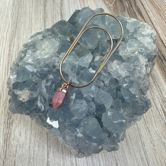 Good Witch Rhodonite Planner Charm