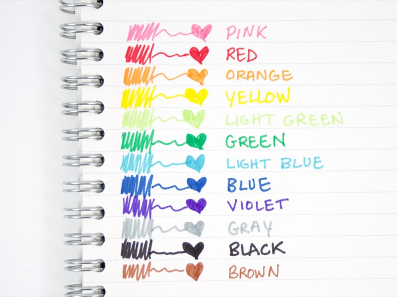 Zebra Click Art 12 Color Set