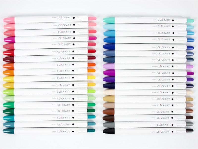 Zebra Click Art 12 Color Set