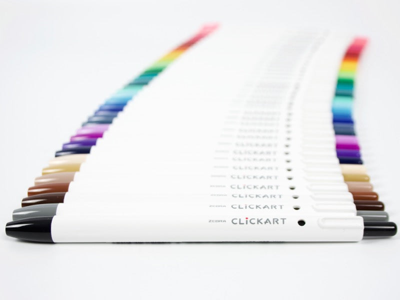 Zebra Click Art 12 Color Set