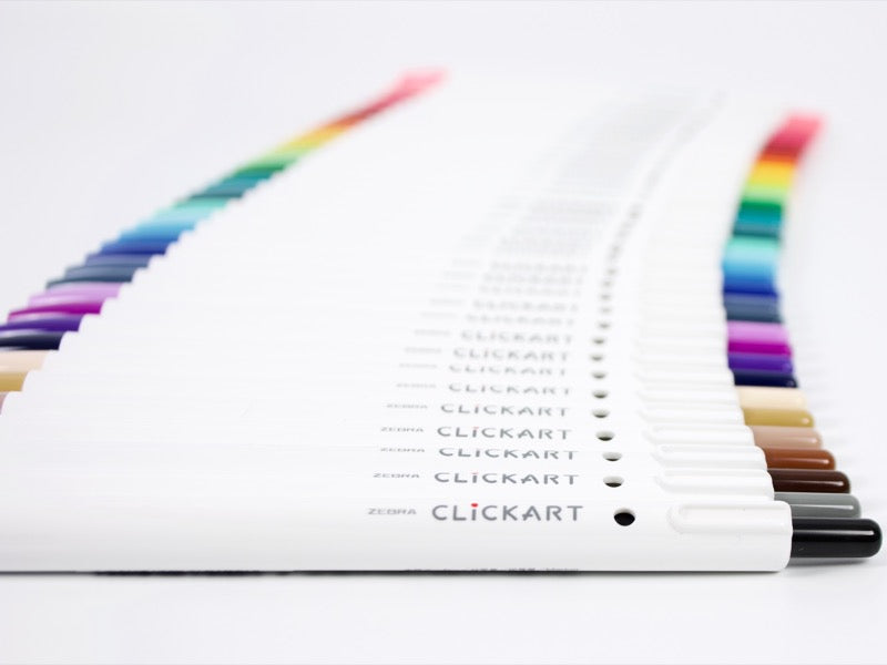 Zebra Click Art 12 Color Set