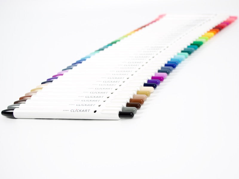 Zebra Click Art 12 Color Set