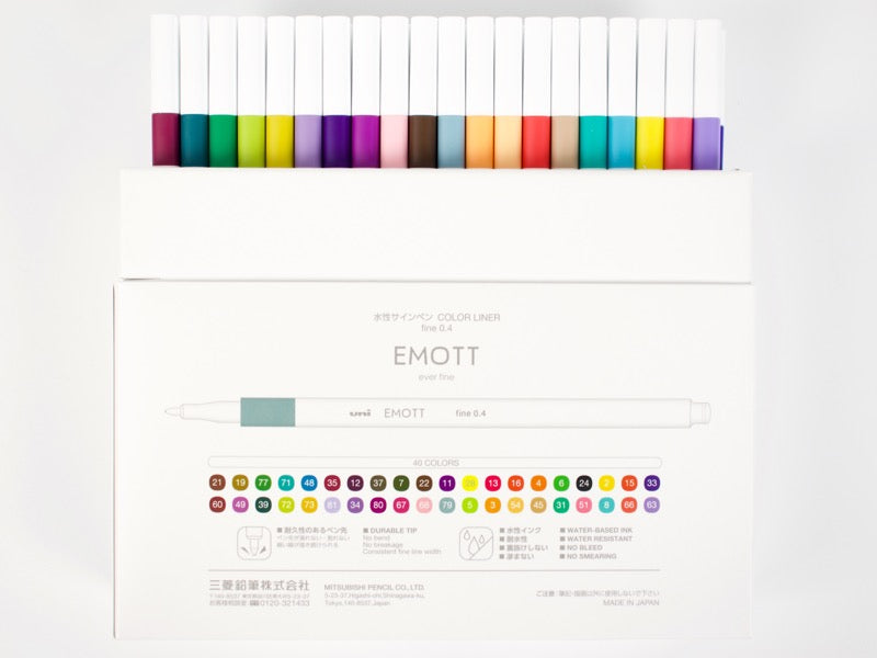 Mitsubishi Emott 40 Color Set