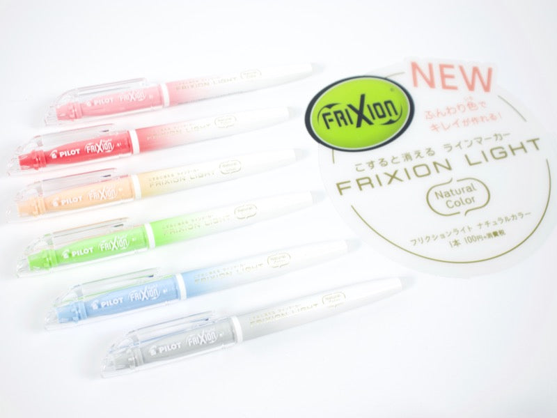 Borrable Frixion Light Colores Naturales Individuales