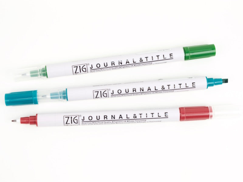 Zig Journal & Title Markers