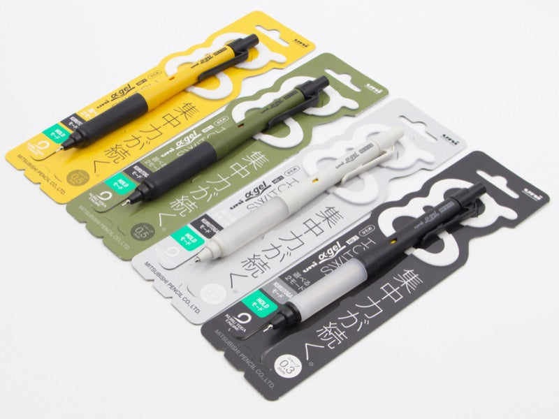 Uni Alpha Gel Kuru Toga Switch