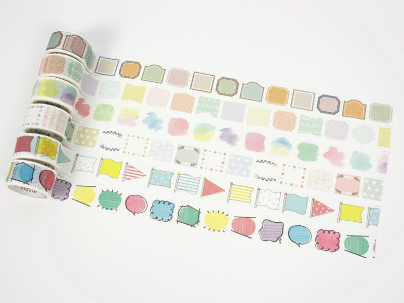 Bloc-notes mensuel perforé et inscriptible en Washi de Mark's Inc. 