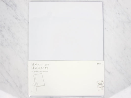 Cuaderno Midori MD Paper A4 con tapa transparente