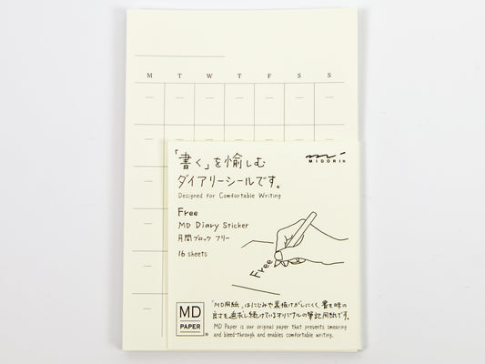 Midori MD Calendar Stickers