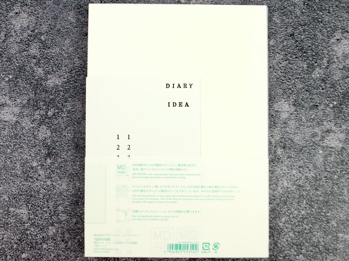Midori MD Paper Notebook Journal A5