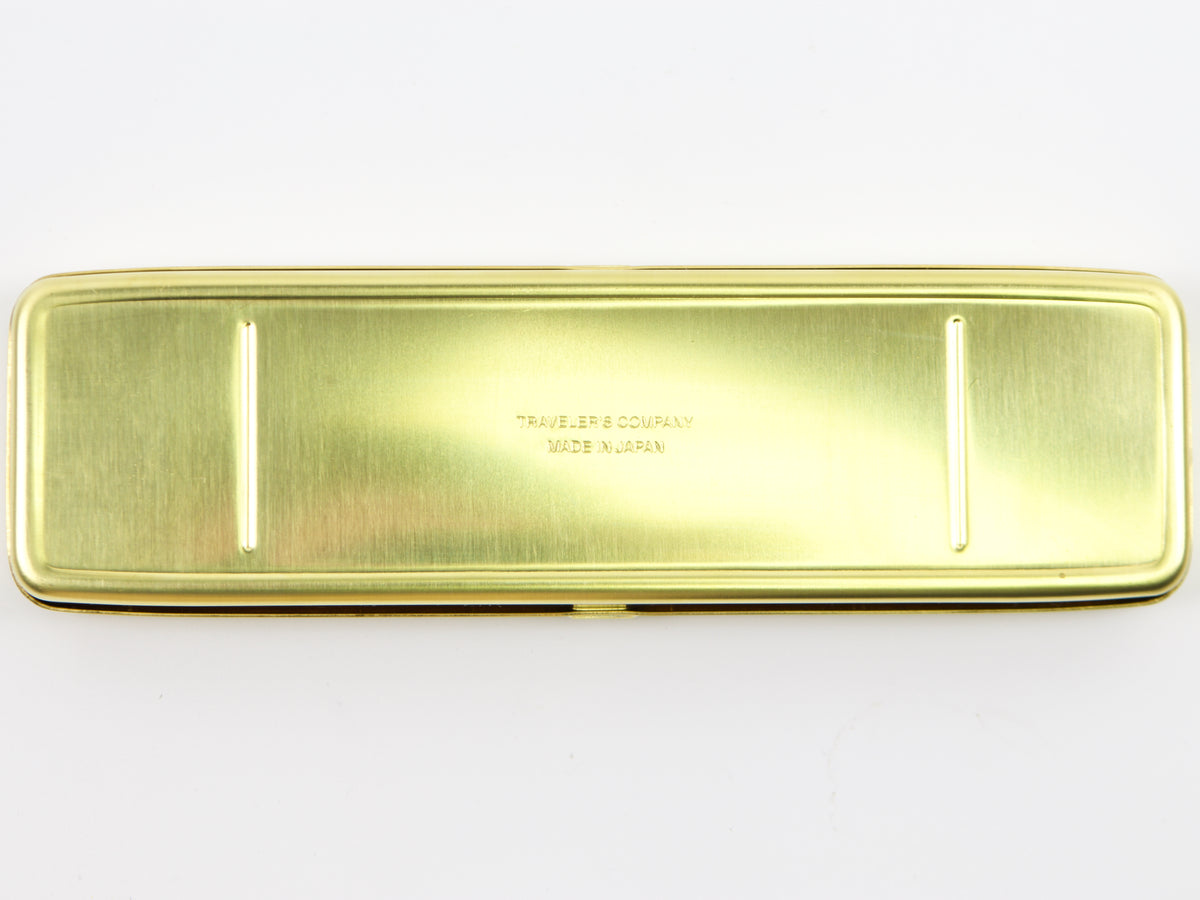 Traveler's Company Brass Pen Case