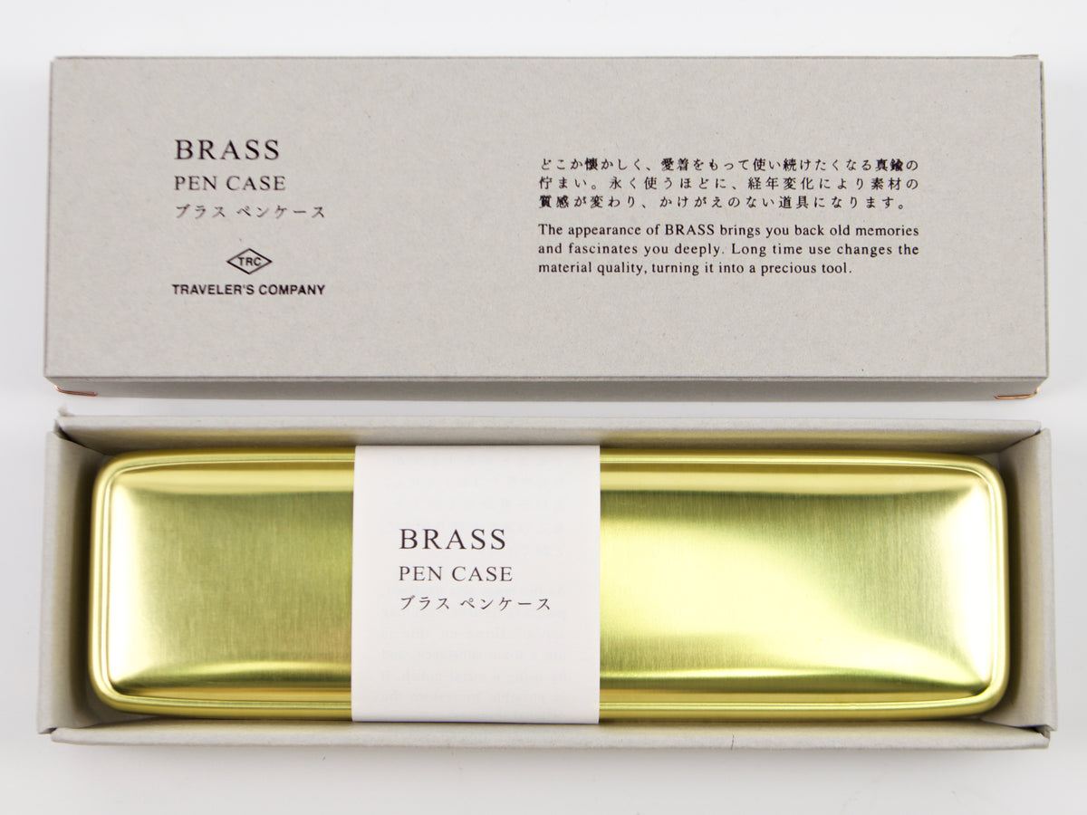 Traveler's Company Brass Pen Case