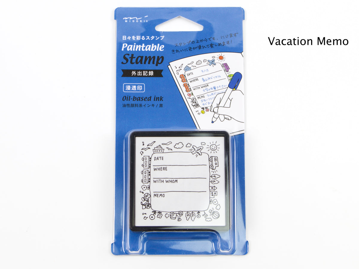 Midori Paintable Stamp