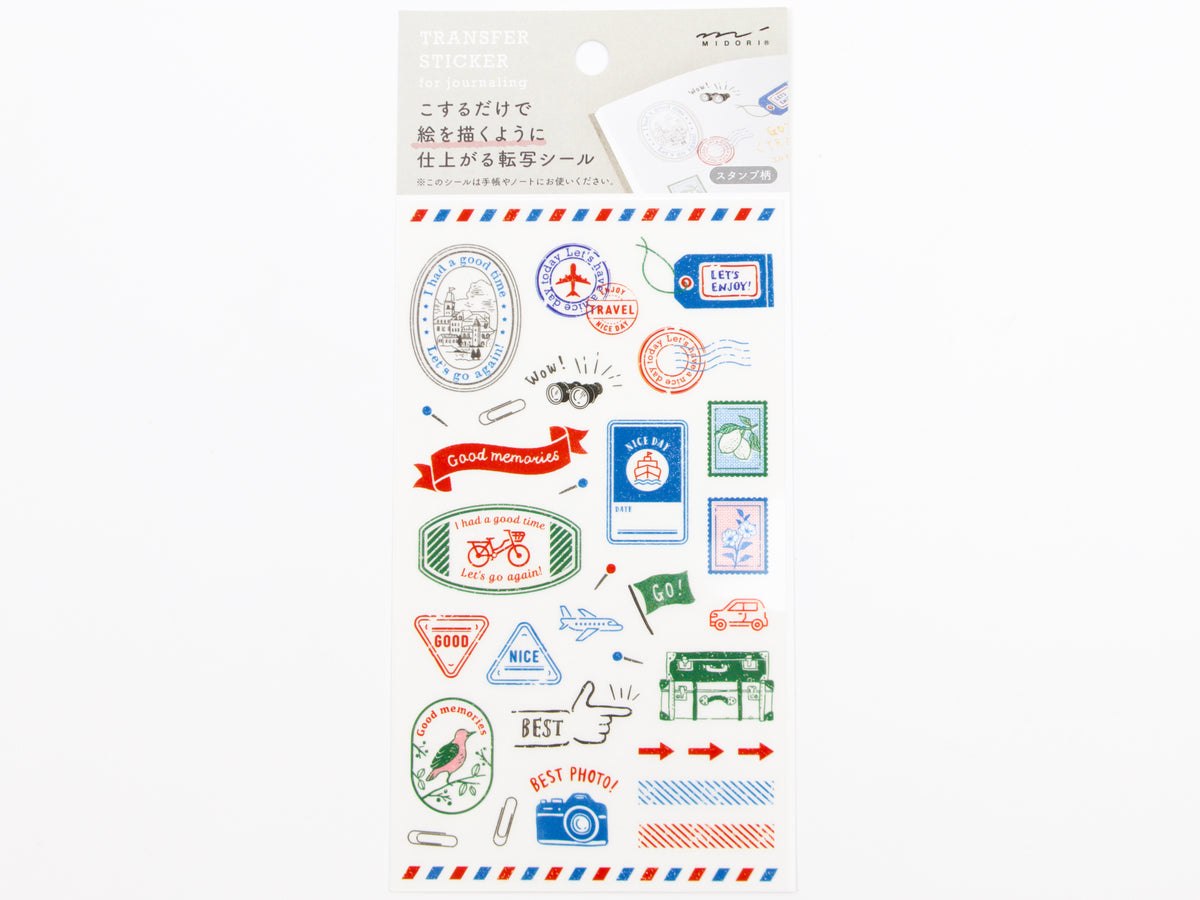 Midori Transfer Stickers