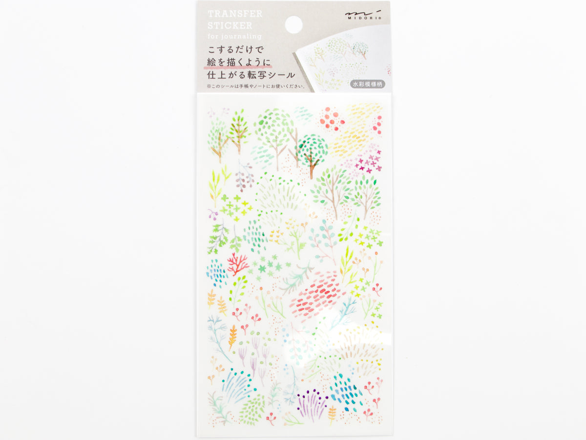 Midori Transfer Stickers