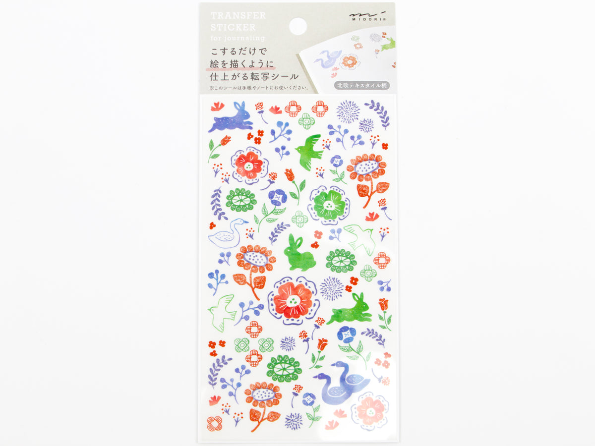 Midori Transfer Stickers