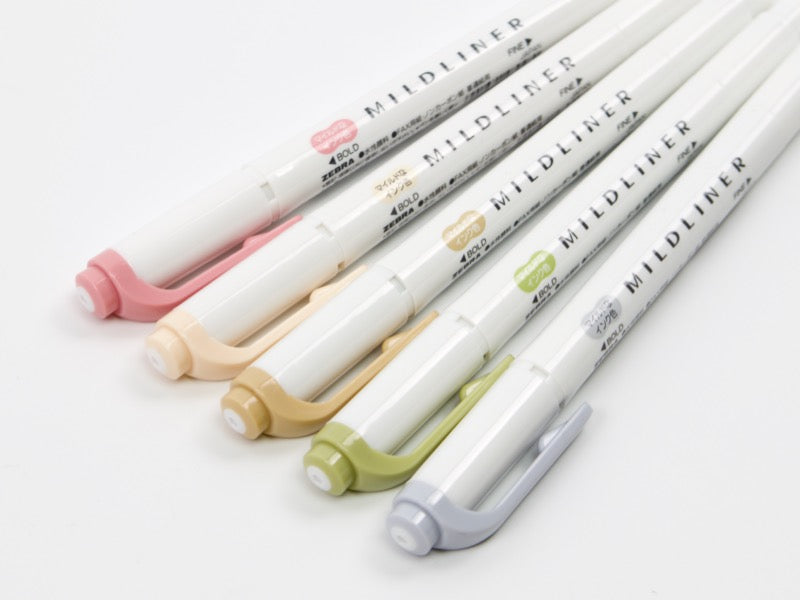 Zebra MildLiner 5-pack