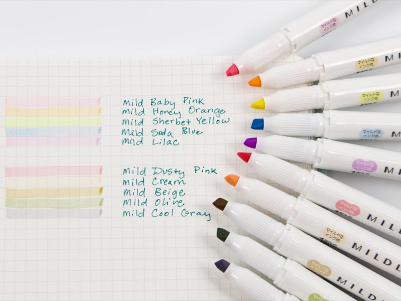 Zebra MildLiner 5-pack