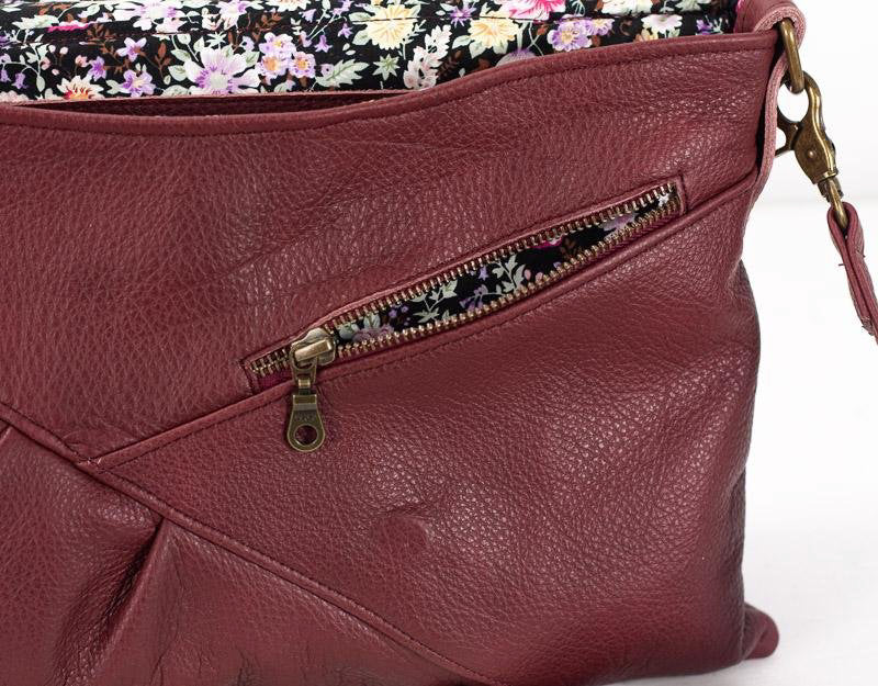 milloo Erato Crossbody Burgundy