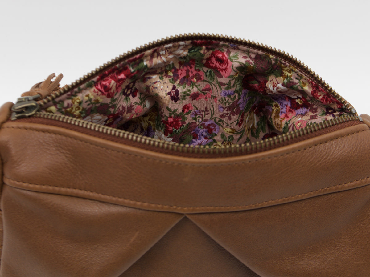 Sac d'accessoires Milloo Estia Marron chocolat