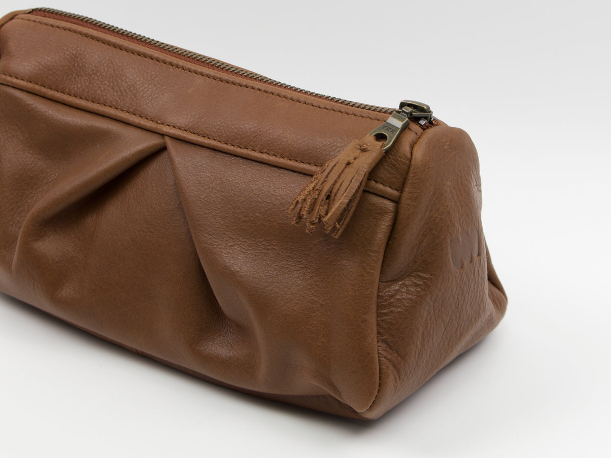 Sac d'accessoires Milloo Estia Marron chocolat