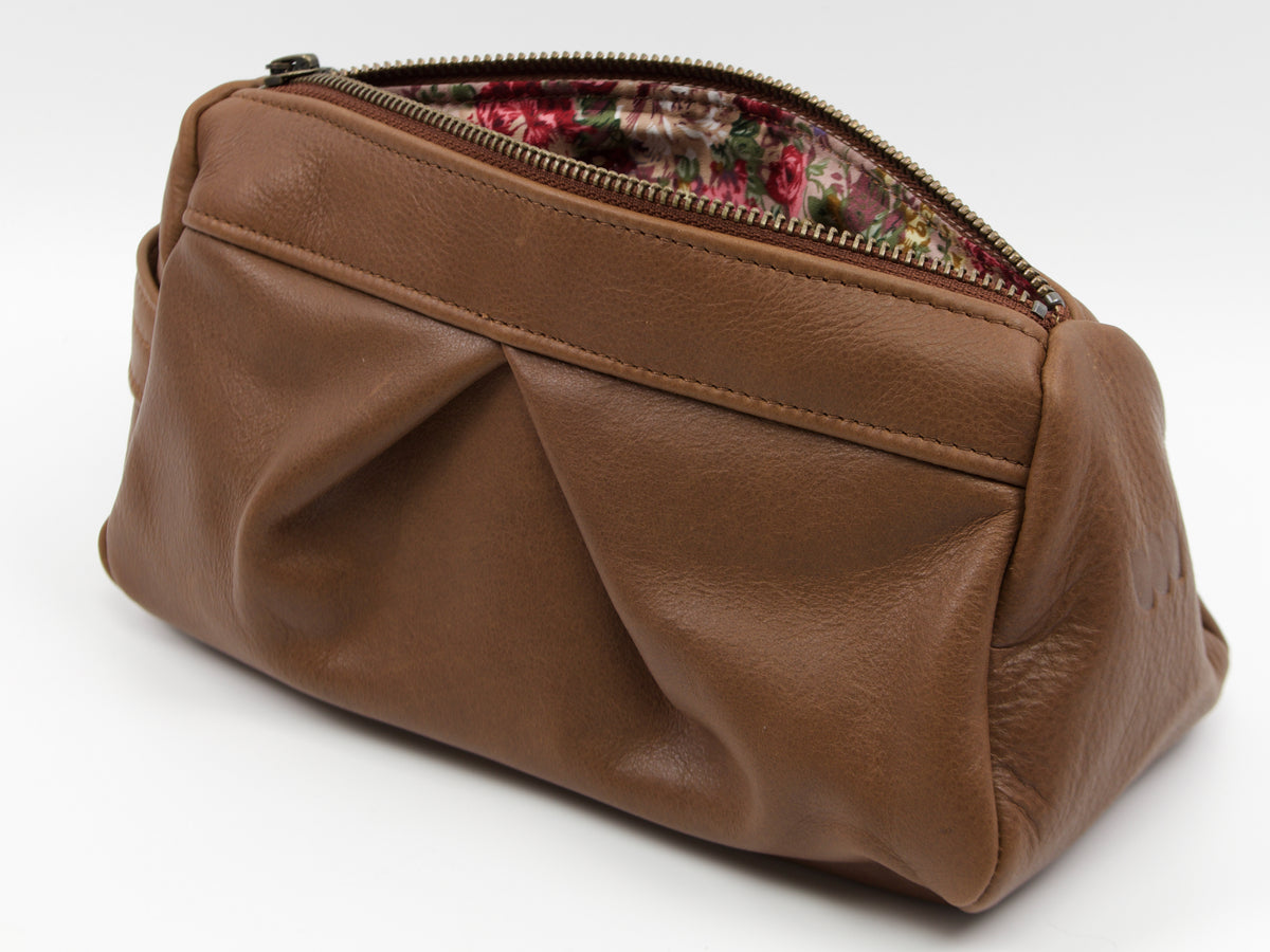 Sac d'accessoires Milloo Estia Marron chocolat