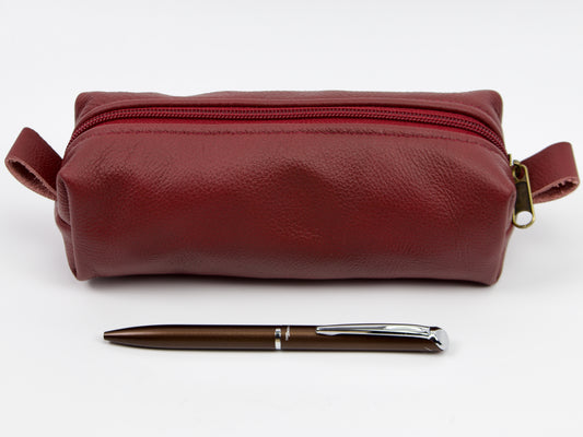 Estuche para bolígrafo Milloo Rec en color burdeos
