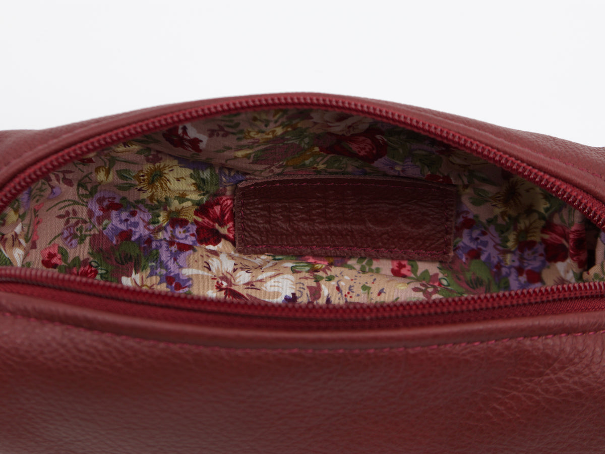 Estuche para bolígrafo Milloo Rec en color burdeos