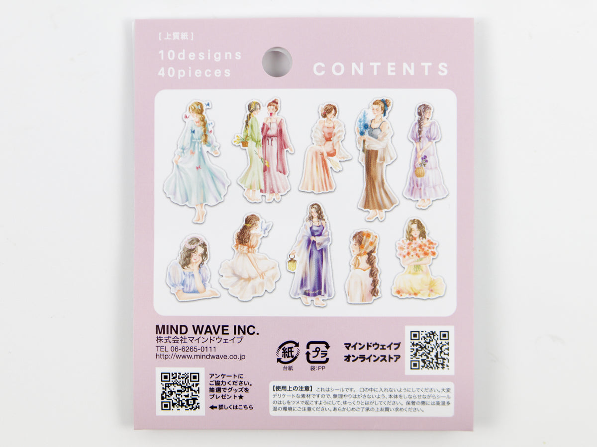 Autocollants Mind Wave Amie Girl