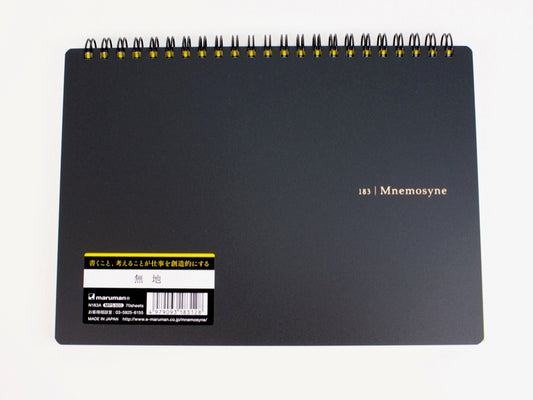 Bloc de notas en blanco Mnemosyne A5