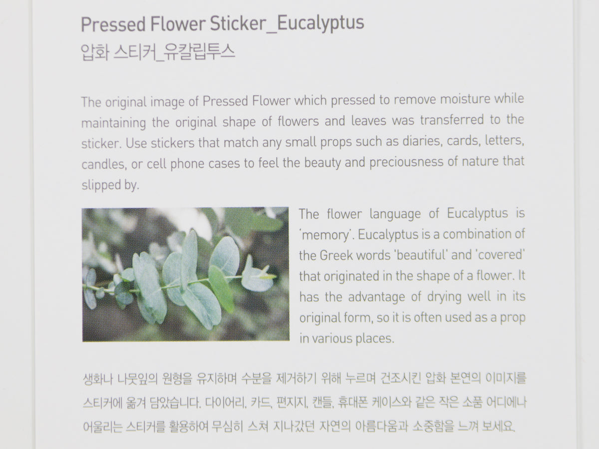 Appree Pressed Flower Stickers