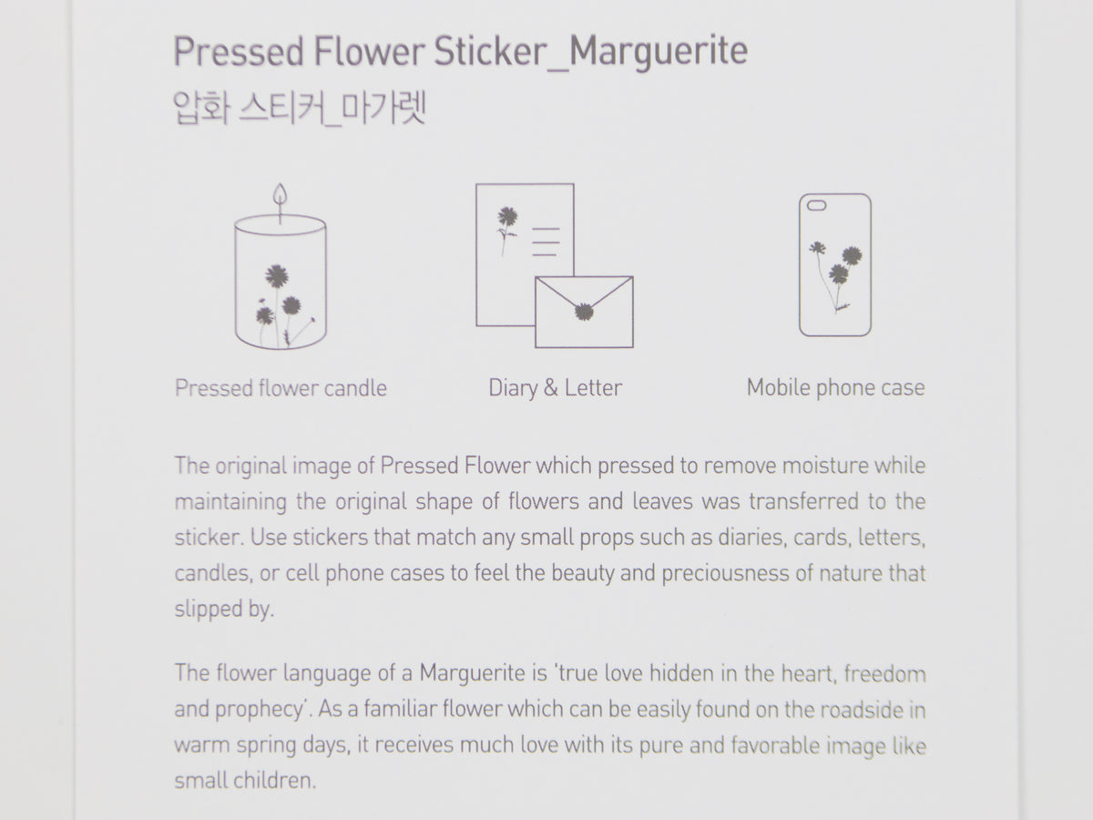 Appree Pressed Flower Stickers