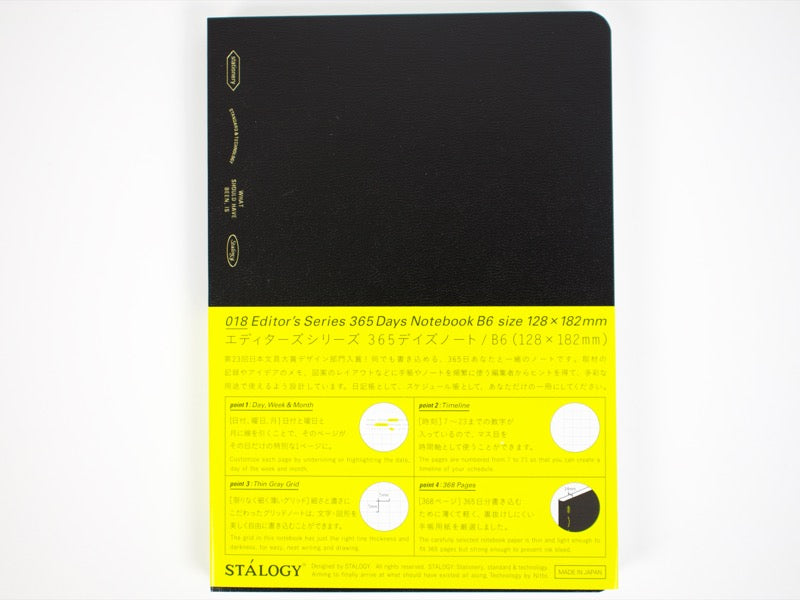 Cuaderno Stalogy B6 365 días