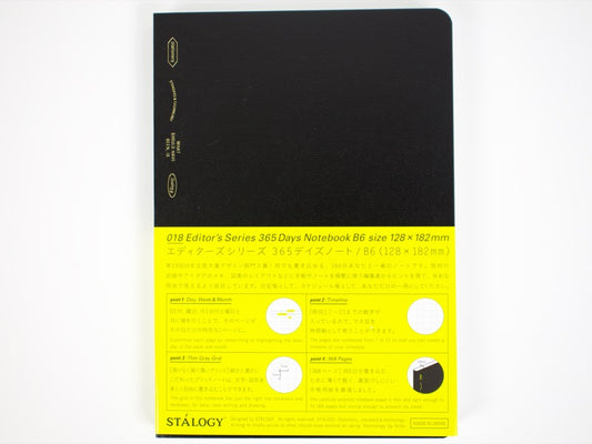 Cuaderno Stalogy B6 365 días