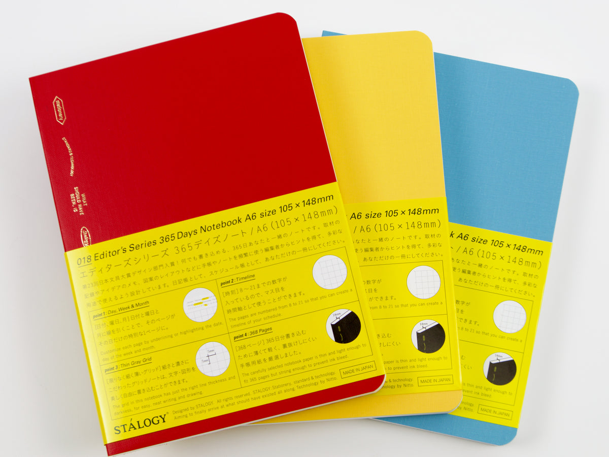 Cuaderno Stalogy A6 365 días