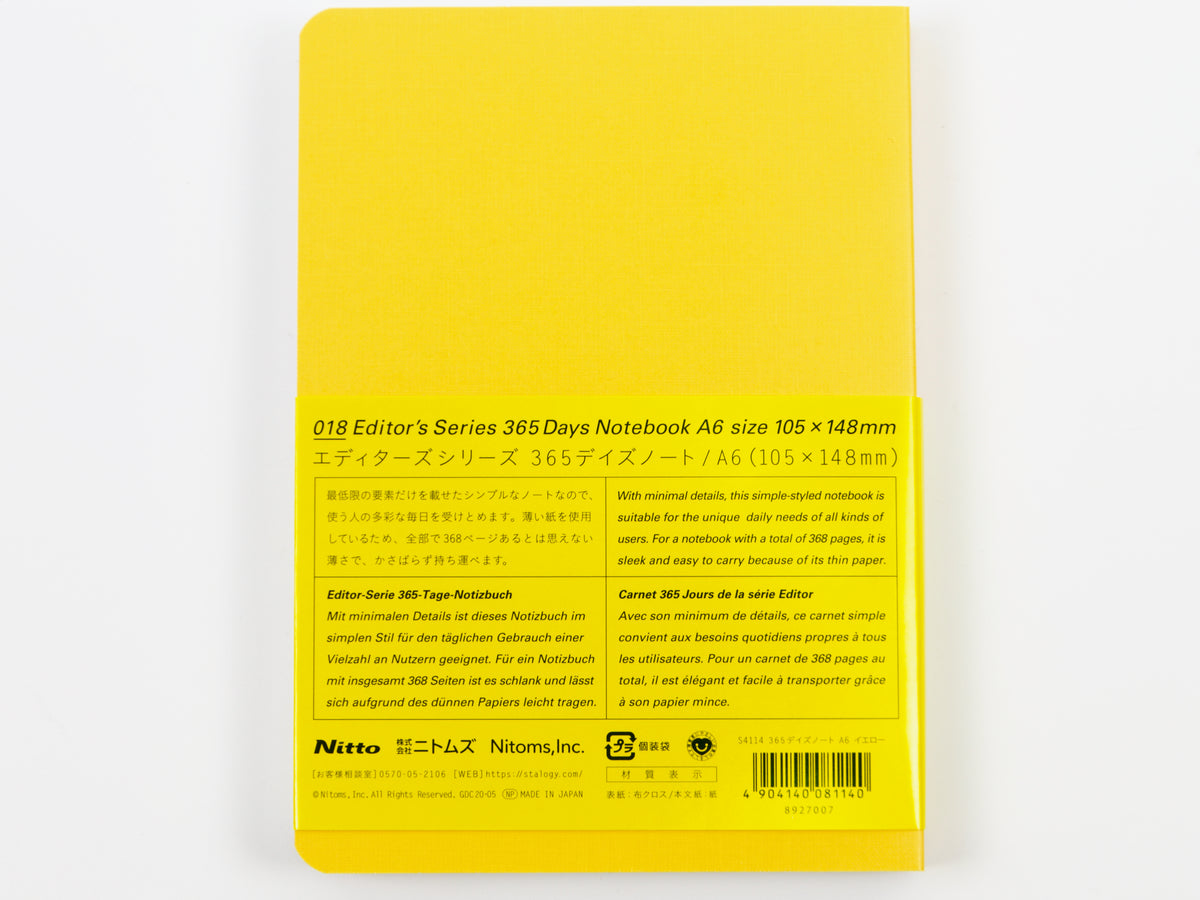 Cuaderno Stalogy A6 365 días