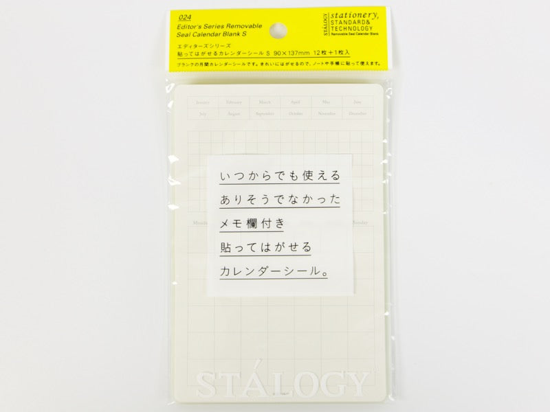 Autocollants pour calendrier Stalogy taille S 024